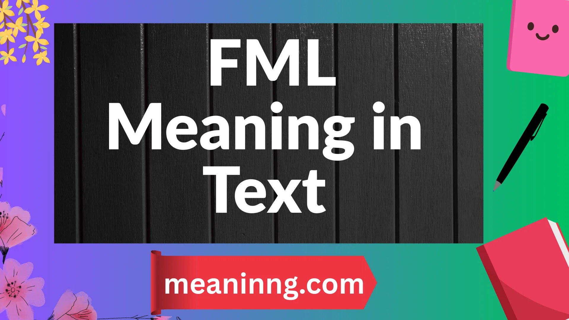 fml meaning in text