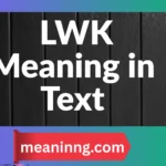 lwk meaning in text