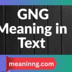 gng meaning in text