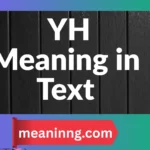 yh meaning in text