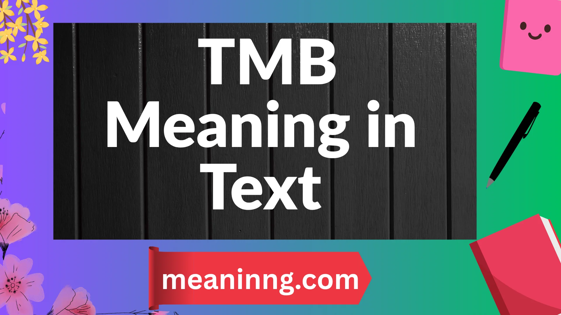tmb meaning in text