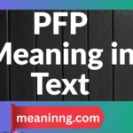 pfp meaning in text