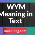 wym meaning in text