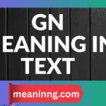 gn meaning in text