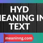 hyd meaning in text