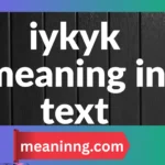 iykyk meaning in text