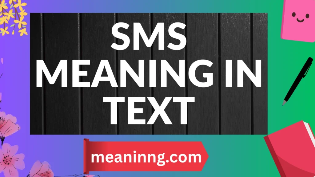 sms meaning in text