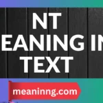 nt meaning in text